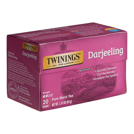 Twinings Darjeeling Tea Bags - 120/Case