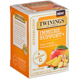 Twinings Superblends Immune Support+ Ginger & Mango Green Tea Bags - 96/Case