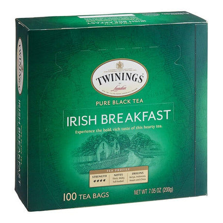 Twinings Irish Breakfast Tea Bags - 400/Case