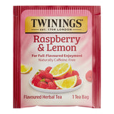 Twinings Raspberry & Lemon Herbal Tea Bags - 120/Case