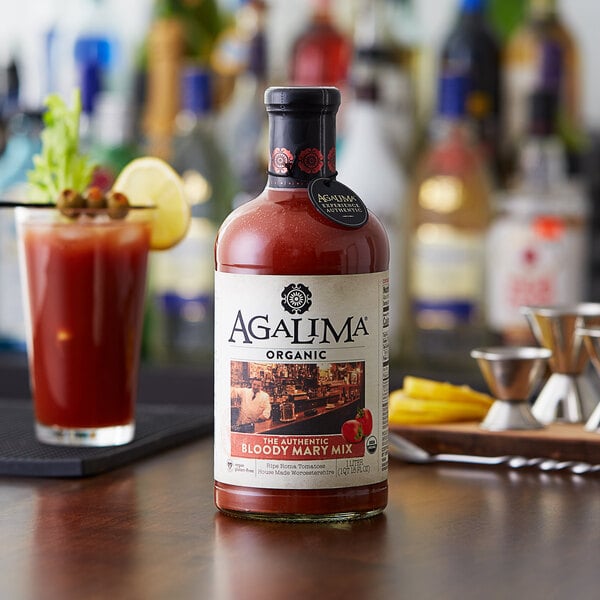 Agalima 1 Liter Organic Bloody Mary Mix - 6/Case