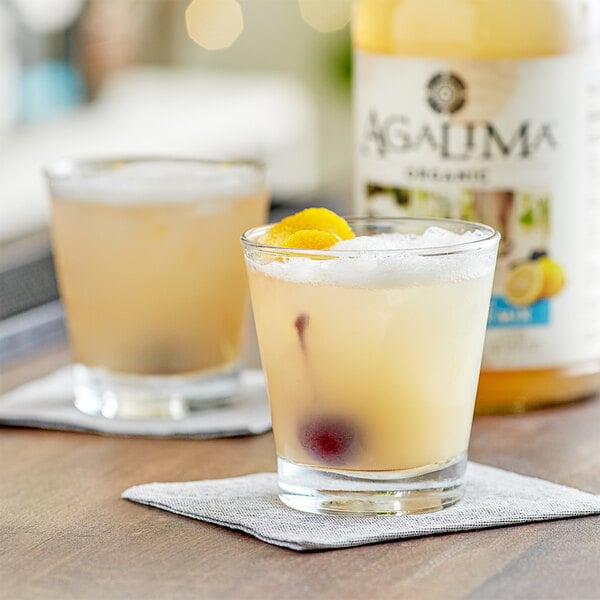 Agalima 1 Liter Organic Sweet and Sour Mix - 6/Case