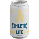Athletic Brewing Co. Athletic Lite Non-Alcoholic Beer 12 fl. oz. 6-Pack - 4/Case
