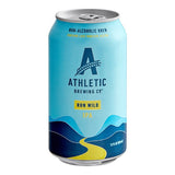 Athletic Brewing Co. Run Wild Non-Alcoholic IPA 12 fl. oz. 6-Pack - 4/Case