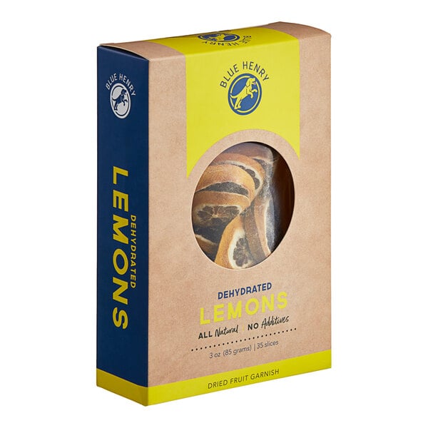 Blue Henry Dried Lemon Slices - 1,330/Case