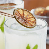 The Cocktail Garnish Dried Lime Slices - 500/Case