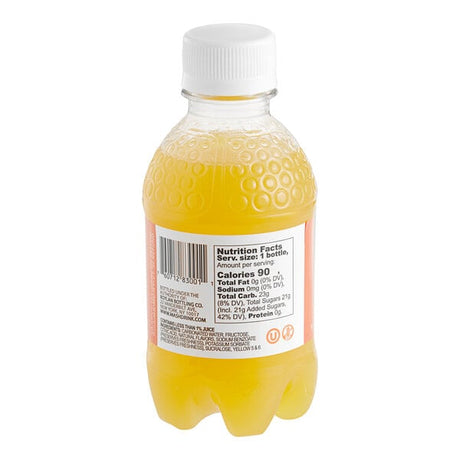 Boylan Bottling Co. Mash Ripe Mango Blood Orange Sparkling Fruit Beverage 16 fl. oz. - 12/Case