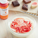 Chefmaster 2 oz. Orange Oil-Based Candy Color - 12/Case