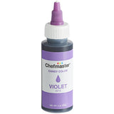 Chefmaster 2 oz. Violet Oil-Based Candy Color - 12/Case