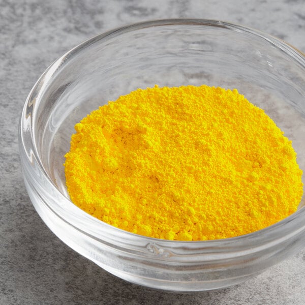 Chefmaster Yellow Dry Powder Food Color 3 Gram - 12/Case