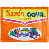 Goya Sazon with Saffron Seasoning Packets 3.52 oz. - 360/Case