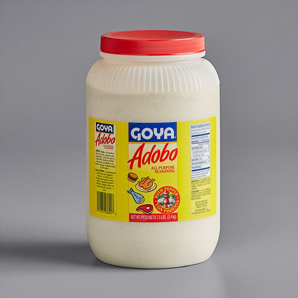 Goya Adobo All-Purpose Seasoning with Pepper 7.5 lb. - 4/Case