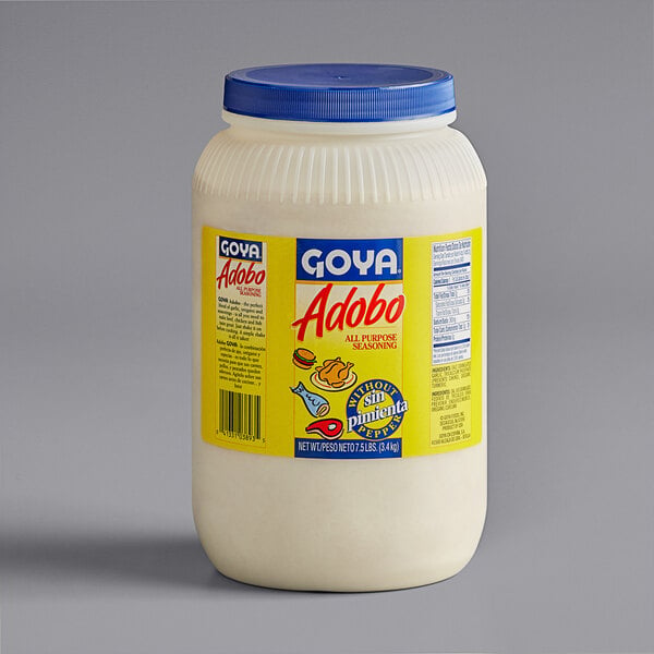 Goya Adobo All-Purpose Seasoning without Pepper 7.5 lb. - 4/Case