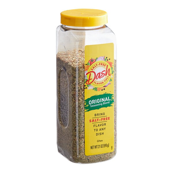 Dash Salt-Free Original Seasoning 21 oz. - 6/Case
