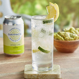 DayPack Lemon Lime Non-Alcoholic Sparkling Hop Water 12 fl. oz. - 24/Case