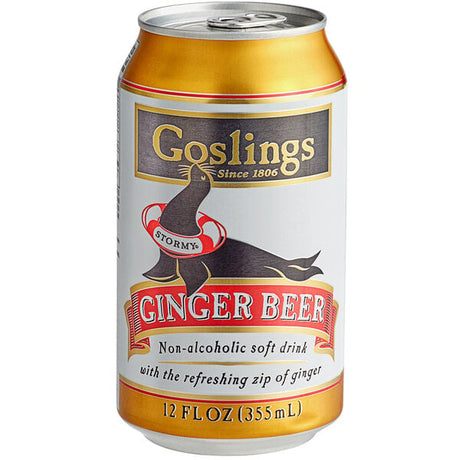Goslings Ginger Beer Cans 12 fl. oz. - 24/Case