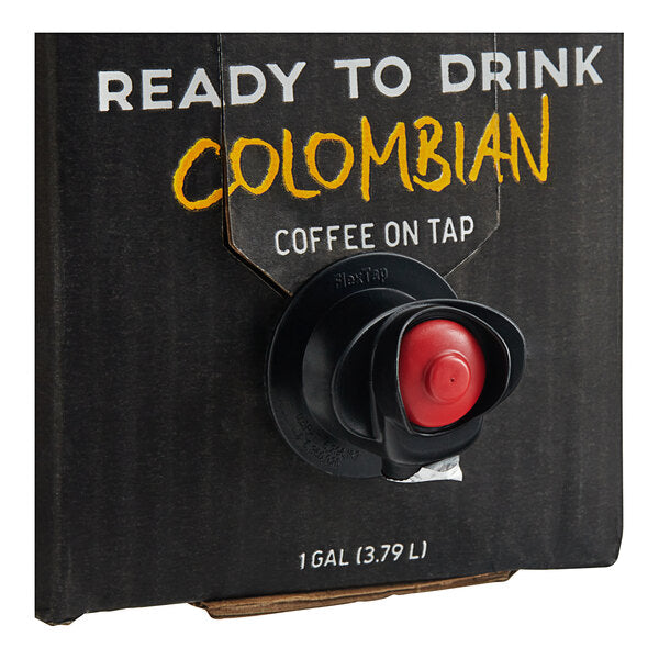 Java House Colombian Cold Brew Coffee 1 Gallon Bag in Box - 2/Case