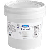 Satin Ice 20 lb. White Vanilla Rolled Fondant Icing - 2/Case