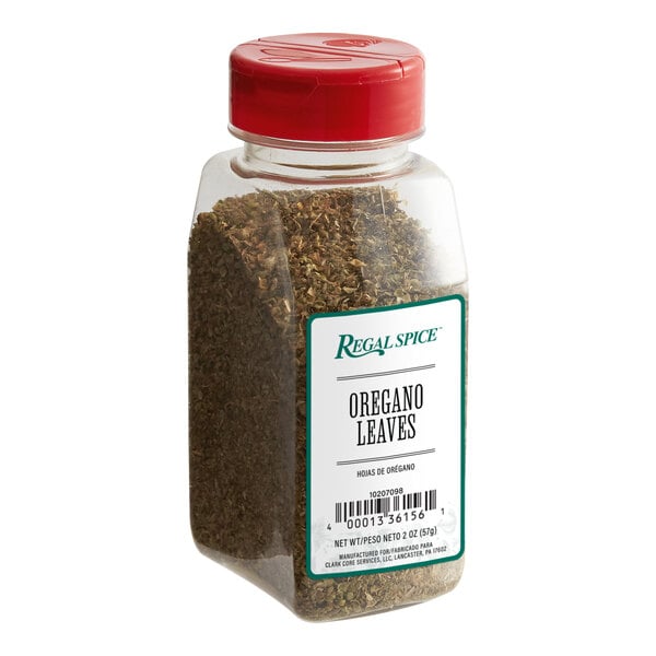 Regal Fancy Oregano Leaves 2 oz. - 12/Case