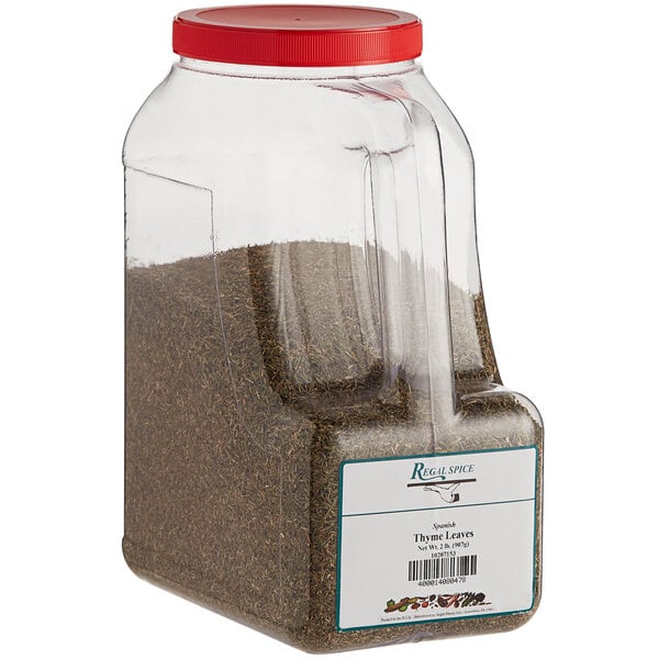 Regal Spanish Thyme Leaves 2 lb. - 4/Case