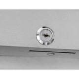 Atosa MBF8005GR Reach-In 2 Section Top Mount Refrigerator 51-3/4"W x 33-1/4"D x 82-7/8"H with 2 Locking Solid Doors
