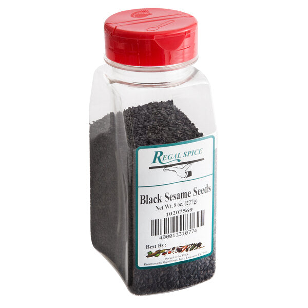 Regal Black Sesame Seeds 8 oz. - 12/Case