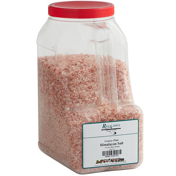 Regal Coarse Grain Pink Himalayan Salt 10 lb. - 4/Case