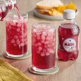 Boylan Bottling Co. Mash Pomegranate Blueberry Sparkling Fruit Beverage 16 fl. oz. - 12/Case