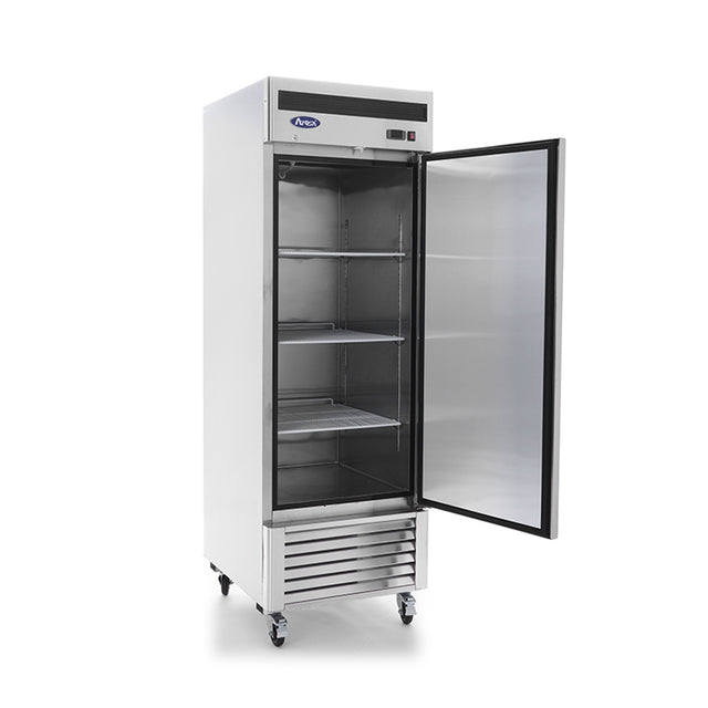 Atosa MBF8501GR Reach-In Bottom Mount Freezer 27"W x 31-1/2"D x 83-1/8"H with Locking Solid Door