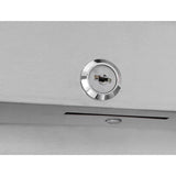 Atosa MBF8501GR Reach-In Bottom Mount Freezer 27"W x 31-1/2"D x 83-1/8"H with Locking Solid Door