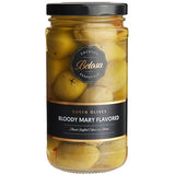 Belosa Bloody Mary Flavored Stuffed Queen Olives 12 oz. (7.5 oz. Dr. Wt.) - 6/Case