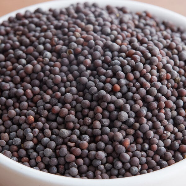 Regal Black Mustard Seed 6 lb. - 4/Case