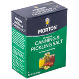 Morton Canning and Pickling Salt 4 lb. - 9/Case