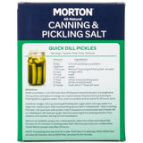 Morton Canning and Pickling Salt 4 lb. - 9/Case