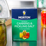 Morton Canning and Pickling Salt 4 lb. - 9/Case