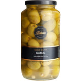 Belosa Garlic Stuffed Queen Olives 32 oz. (20 oz. Dr. Wt.) - 12/Case