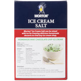 Morton Ice Cream Rock Salt 4 lb. - 8/Case