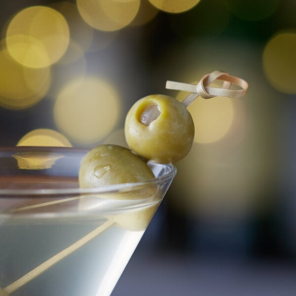 Belosa Onion Stuffed Queen Olives 12 oz. (7.5 oz. Dr. Wt.) - 6/Case