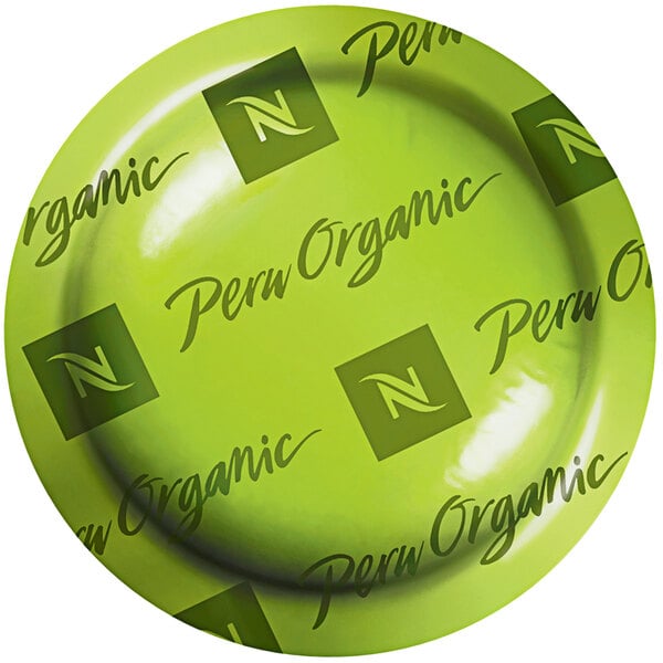 Nespresso Professional Peru Organic Single Origin Single Serve Coffee Capsules - 300/Case