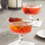 Roses Dryden and Palmer Amber Unwrapped Rock Candy Swizzle Stick - 288/Case