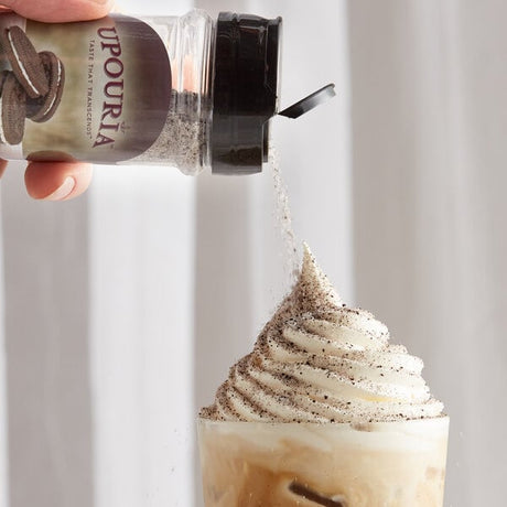 UPOURIA® Cookies & Cream Shakeable Coffee Topping 5.5 oz. - 6/Case