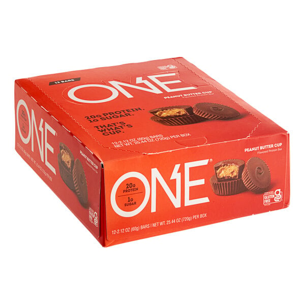 ONE Peanut Butter Cup Protein Bar 2.12 oz. - 72/Case