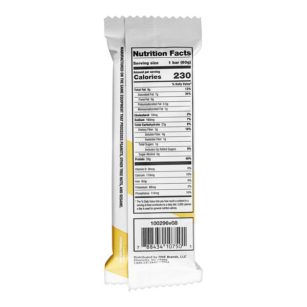ONE Cinnamon Roll Protein Bar 2.12 oz. - 72/Case