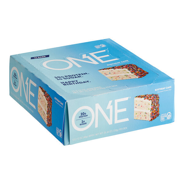 ONE Birthday Cake Protein Bar 2.12 oz. - 72/Case