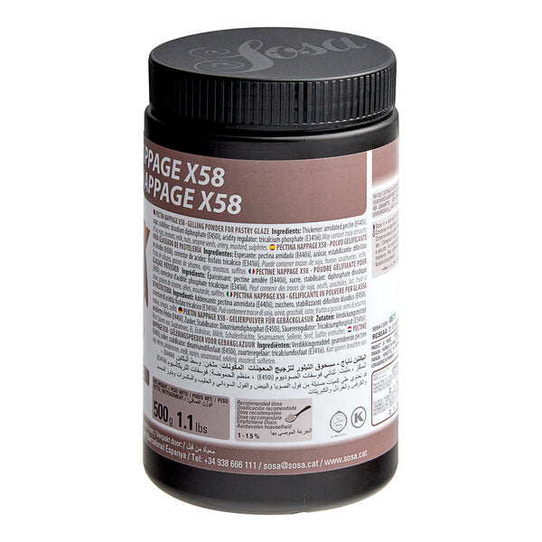 Sosa Nappage X58 Pectin Gelling Agent 1.1 lb. - 6/Case