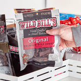 Wild Bill's 3 oz. Hickory Smoked Tender Tips Beef Jerky - 36/Case