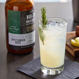 18.21 Bitters Spicy Ginger Beer Concentrated Syrup 16 fl. oz. - 12/Case