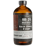 18.21 Bitters 16 fl. oz. Rosemary Sage Concentrated Syrup - 12/Case