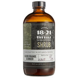 18.21 Bitters 16 fl. oz. Blood Orange & Ginger Shrub - 12/Case