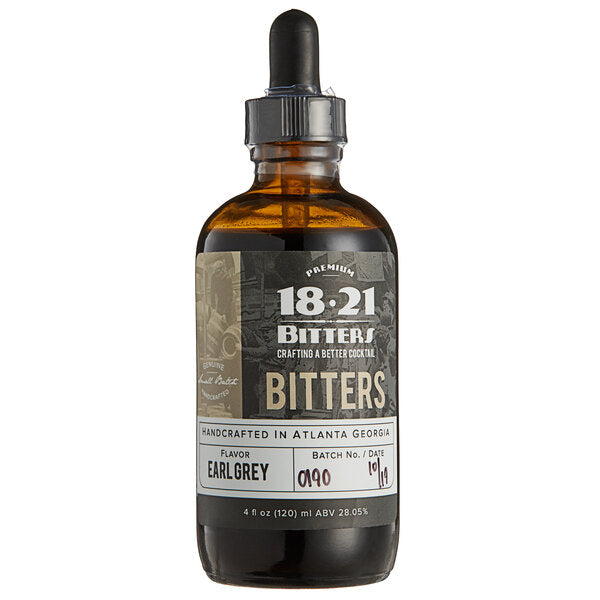 18.21 Bitters Earl Grey Bitters 4 fl. oz. - 12/Case